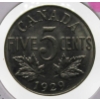 Image 1 : 1929 EF CANADIAN 5 CENT COIN