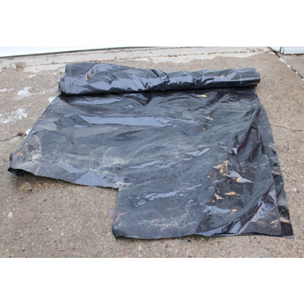 WCM BLACK PLASTIC 06962 - PARTIAL ROLL