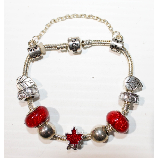 PANDORA BRACELET CANADA MAPLE LEAF CHARM