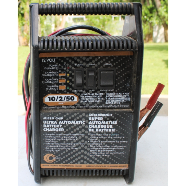 12V MICRO CHIP ULTRA AUTOMATIC BATTERY CHARGER