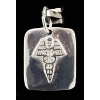Image 1 : .925 SILVER MEDICAL ALERT PENDANT