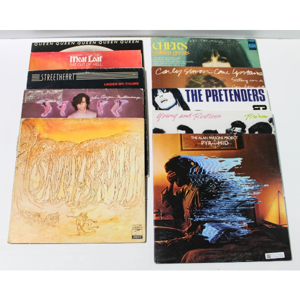 10 VINTAGE CLASSIC ROCK / ROCK RECORDS INC. PRISM & THE PRETENDERS