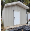Image 1 : INSULATED HEATED SHOP / CABIN W/ METAL SIDING - 12 FT W X 20 FT L - 8 FT WALLS
