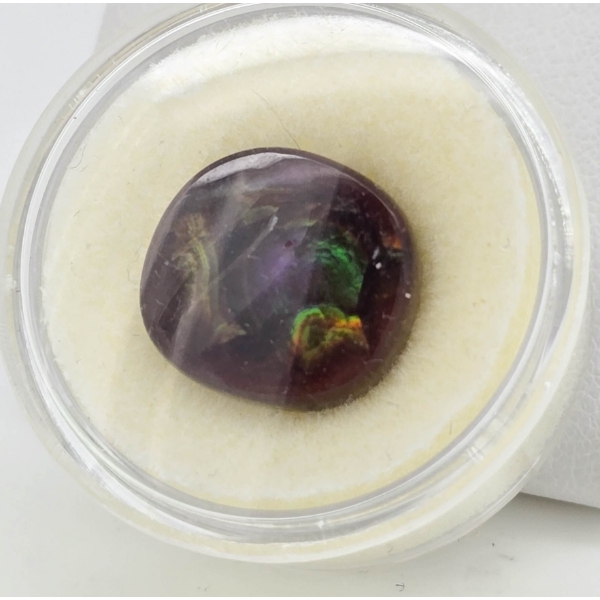 FIRE AGATE GEMSTONE - 13.5MM X 14.5MM