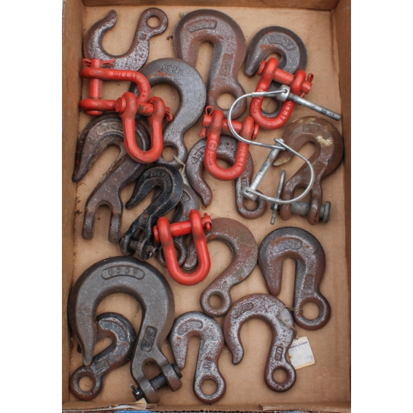 ACCO CLEVIS & EYE HOOKS ETC.