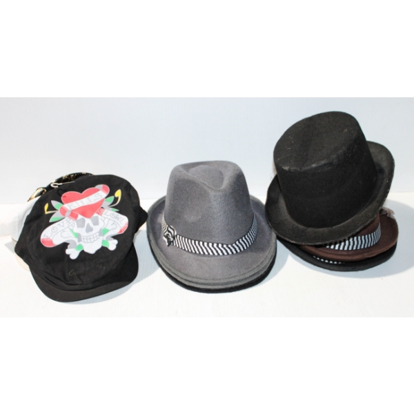 10 NEW ASST. HATS