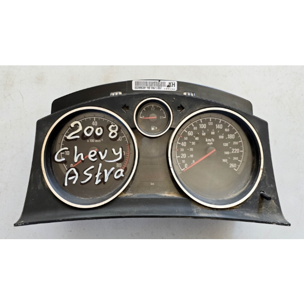 SALVAGE DASHBOARD FOR 2008 CHEVY ASTRA