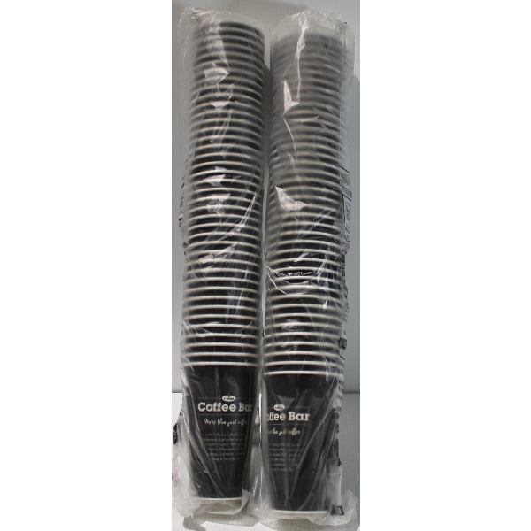2 X 25 LARGE PAPER CUPS ( HOT OR COLD )