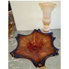 Image 1 : OPALENE GLASS VASE & MORANO BOWL