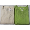 Image 1 : 2 NEW WOMEN'S SHIRTS SIZE L LONG & SHORT SLEEVE