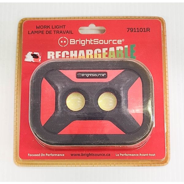 BRIGHTSOURCE RECHARGEABLE WORK LIGHT