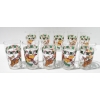 Image 1 : 10 WINNIE THE POOH & TIGGER CHRISTMAS DRINKING GLASSES