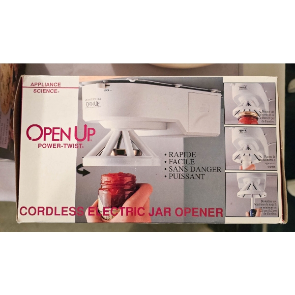 CORDLESS ELECTRIC JAR OPENER