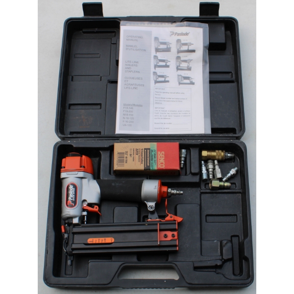 PASLODE LITE-LINE F18 - 200 PNEUMATIC NAIL BRADDER