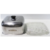Image 1 : GLASS CAKE TRAY W/ LID