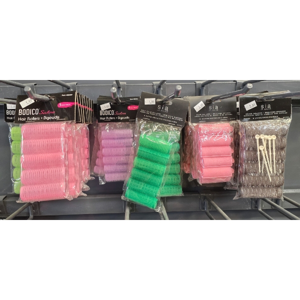 ASSORT. HAIR CURLERS