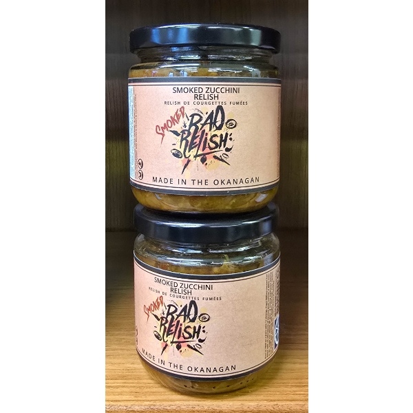 2 RAD RELISH 250ML SMOKED ZUCCHINI RELISH