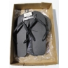 Image 1 :  2 NEW MEN'S FLIP FLOP SHOES - BLACK - SIZE L