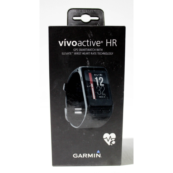NEW GARMIN VIVOACTIVE HR GPS SMARTWATCH