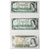 Image 1 : 2 CENTENNIAL CANADA $1 BANKNOTES & '73 BANKNOTE