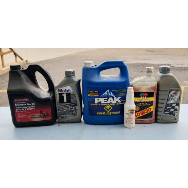 FULL / PARTIAL ENGINE OIL & ANTIFREEZE