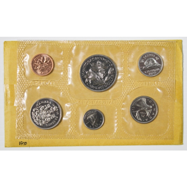 1970 PROOF CANADA MINT SEALED COIN SET