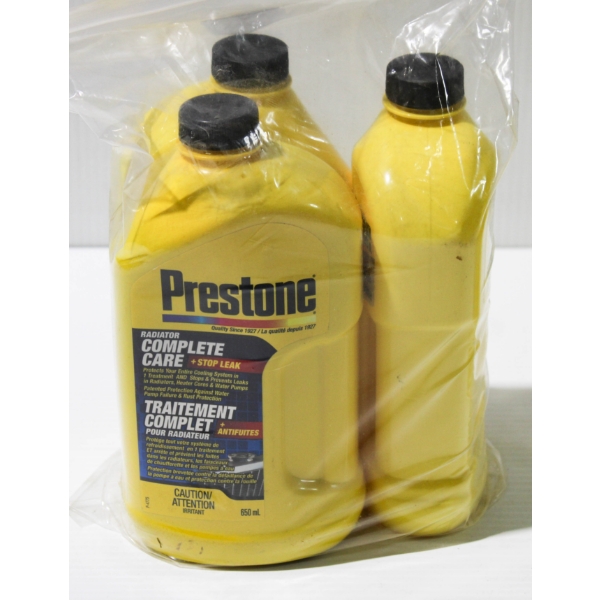 3 SEALED PRESTONE RADIATOR COMPLETE CARE