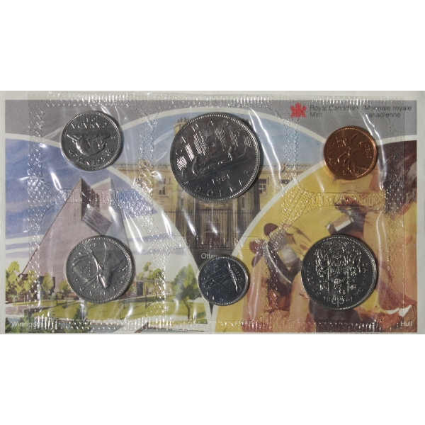 1981 PROOF CANADA MINT SEALED COIN SET