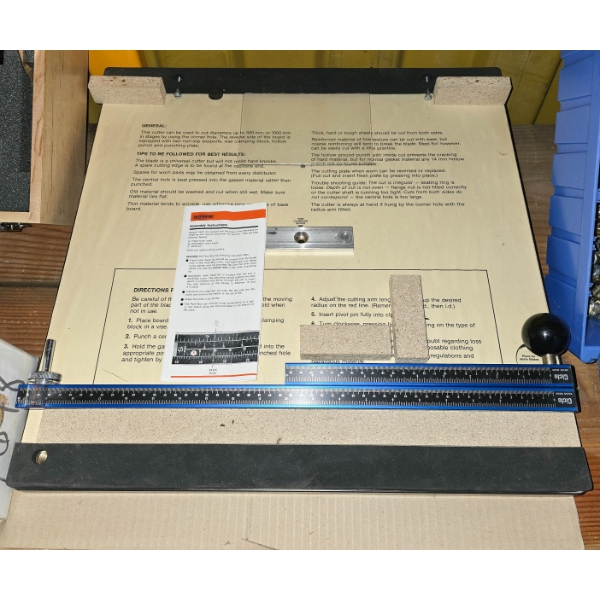 CHESTERTON RING PACKING CUTTER