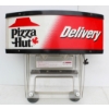 Image 1 : PIZZA HUT DELIVERY WINDOW SIGN - SIZE 24" X 21" 