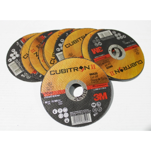 15 NEW CUBITRON CUT OFF WHEELS - 4 1/2" X .045" X 7/8"