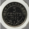 Image 1 : 1941-C NEWFOUNDLAND SILVER 5 CENT COIN