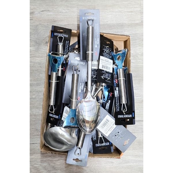 ASSORT. KITCHEN UTENSIL'S AND TOOLS