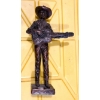 Image 1 : C1981 AUSTEN PROD. INC. 13 1/2" COWBOY SCULPTURE 