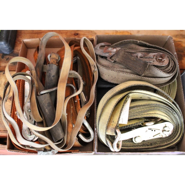 ASSORT. HEAVY DUTY RATCHET STRAPS