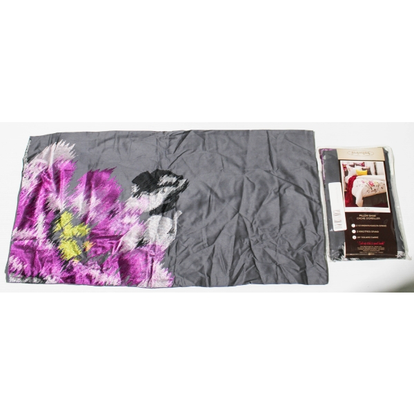 TWO NEW 26" BELLE SQUARE PILLOW SHAMS