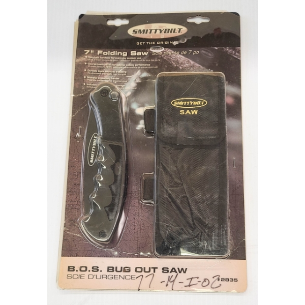 NEW SMITTYBILT 7" FOLDING SAW