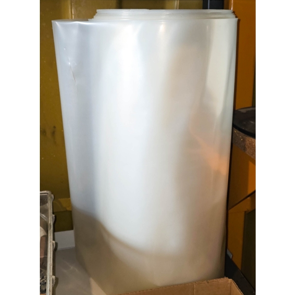 ROLL OF HEAVY PLASTIC WRAP