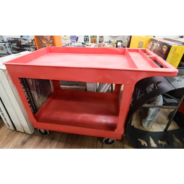 ULINE ROLLING PARTS CART - 24" X 45" X 33"H