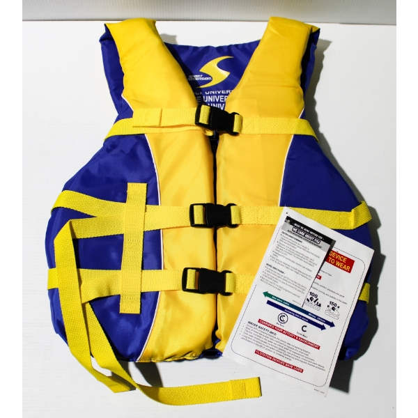 NEW SPORT DIMENSION ADULT UNIVERSAL LIFE JACKET