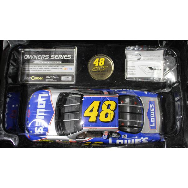  LTD EDITION 2002 LOWES MONTE CARLO 1:24 SCALE DIECAST W/ COA