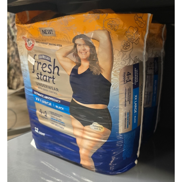 2PKS WOMEN'S FITRIGHT FRESH START UNDERWEAR