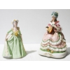 Image 1 : 2 PORCELAIN DECORATIVE FIGURINES 