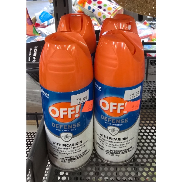 4 OFF! DEFENSE BUG REPELLENT