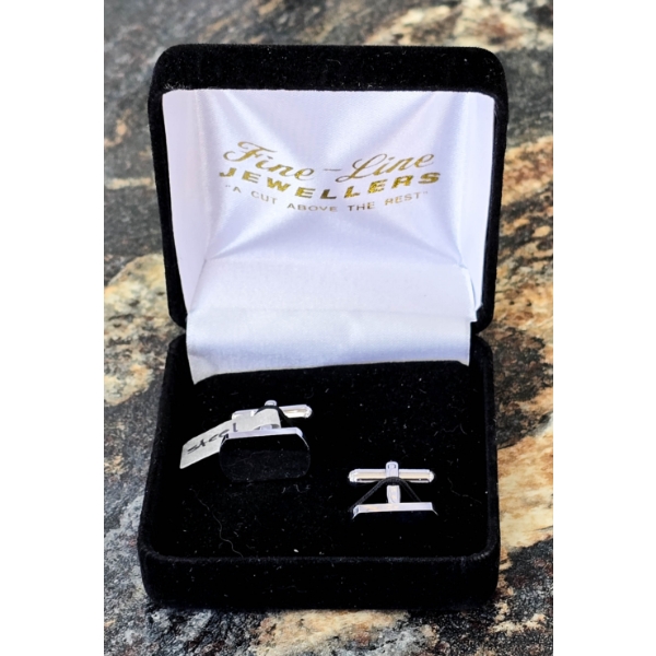 NEW STEEL ENGRAVABLE CUFFLINKS