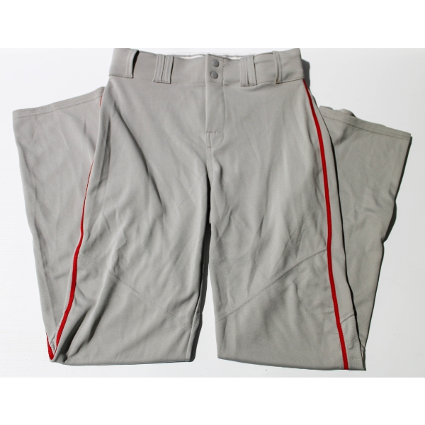 MEN'S ALLESON ATHLETIC BASEBALL PANT W/ RED BRAID - SIZE M