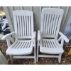 Image 1 : 2 FOLDABLE LAWN CHAIRS