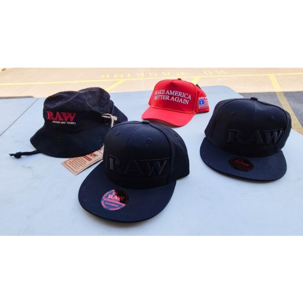 4 NEW HATS W/ TAGS