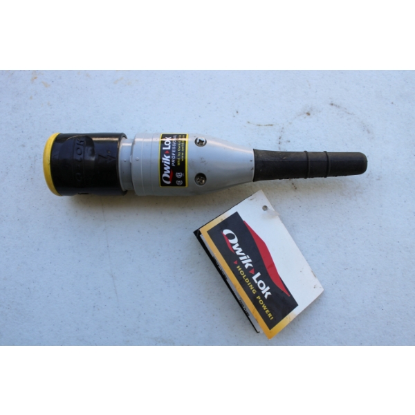 NEW QUICK-LOK PRO LOCKING EXT. CORD CONNECTOR