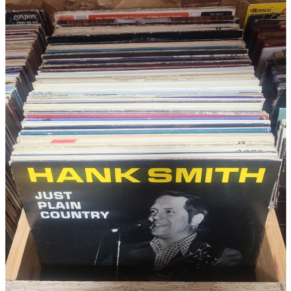 50+ VINTAGE ESTATE LP RECORDS HANK SMITH ETC.